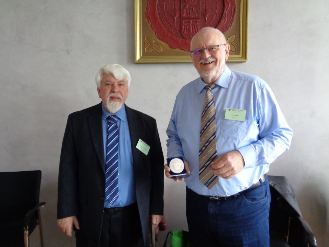Verleihung der Oidtman-Medaille an Volker Thorey